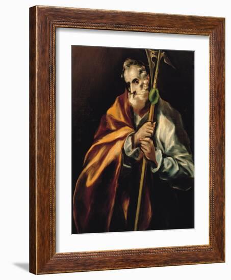 St. Jude Thaddeus, 1606-El Greco-Framed Giclee Print