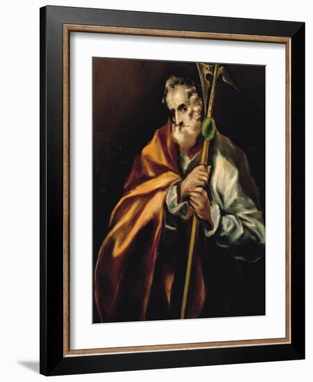 St. Jude Thaddeus, 1606-El Greco-Framed Giclee Print