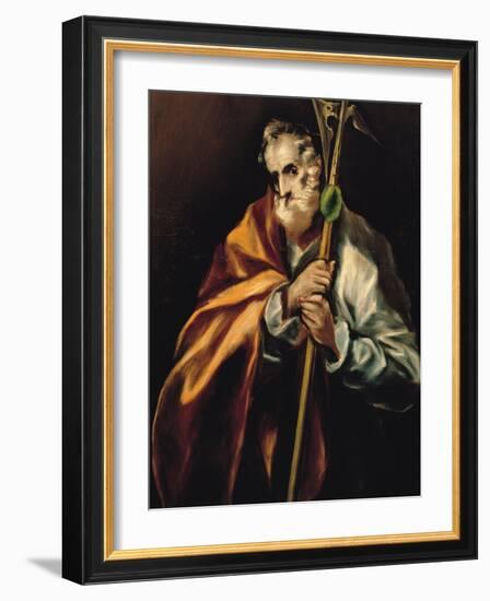 St. Jude Thaddeus, 1606-El Greco-Framed Giclee Print