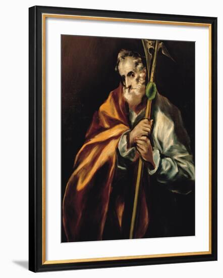 St. Jude Thaddeus, 1606-El Greco-Framed Giclee Print