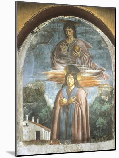 St Julian, Fresco-Andrea Del Castagno-Mounted Giclee Print
