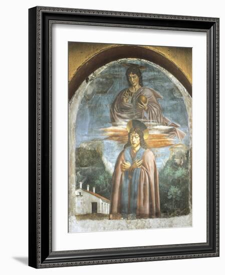 St Julian, Fresco-Andrea Del Castagno-Framed Giclee Print