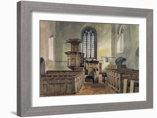St. Kenelm's Church, Clent (W/C on Paper)-Allen Edward Everitt-Framed Giclee Print