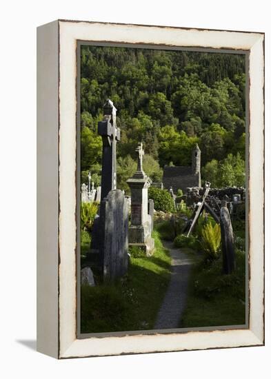 St Kevin's Church (Sometimes Called St Kevin's Kitchen), Glendalough, County Wicklow, Ireland-null-Framed Premier Image Canvas