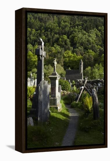 St Kevin's Church (Sometimes Called St Kevin's Kitchen), Glendalough, County Wicklow, Ireland-null-Framed Premier Image Canvas