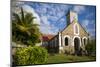 St. Kitts and Nevis, Nevis. Charlestown, St. Paul's Anglican Church exterior-Walter Bibikow-Mounted Photographic Print