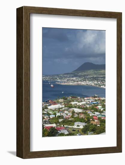 St. Kitts and Nevis, St. Kitts. Basseterre, morning-Walter Bibikow-Framed Photographic Print