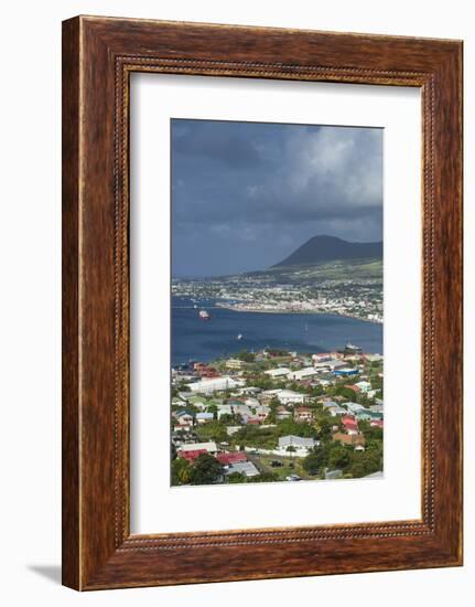 St. Kitts and Nevis, St. Kitts. Basseterre, morning-Walter Bibikow-Framed Photographic Print