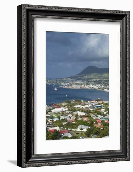 St. Kitts and Nevis, St. Kitts. Basseterre, morning-Walter Bibikow-Framed Photographic Print