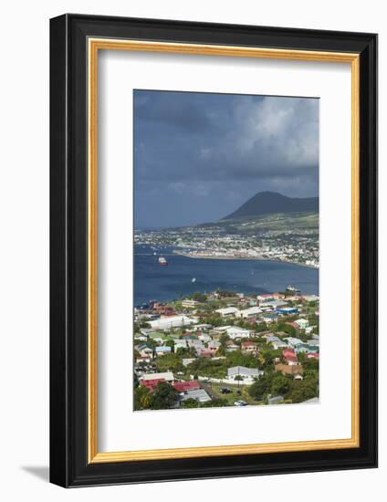 St. Kitts and Nevis, St. Kitts. Basseterre, morning-Walter Bibikow-Framed Photographic Print