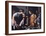 St. Lawrence Distributing the Riches of the Church, C.1625-Bernardo Strozzi-Framed Giclee Print