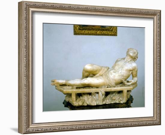 St. Lawrence on the Grill, 1617-Giovanni Lorenzo Bernini-Framed Giclee Print