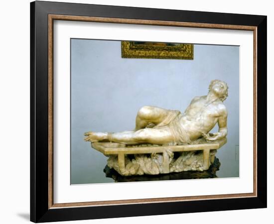 St. Lawrence on the Grill, 1617-Giovanni Lorenzo Bernini-Framed Giclee Print