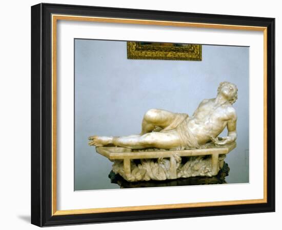 St. Lawrence on the Grill, 1617-Giovanni Lorenzo Bernini-Framed Giclee Print