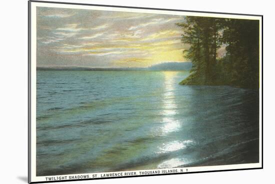 St. Lawrence River, Thousand Islands, New York-null-Mounted Art Print