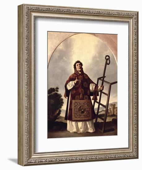 St. Lawrence-Francisco de Zurbarán-Framed Giclee Print