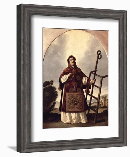 St. Lawrence-Francisco de Zurbarán-Framed Giclee Print