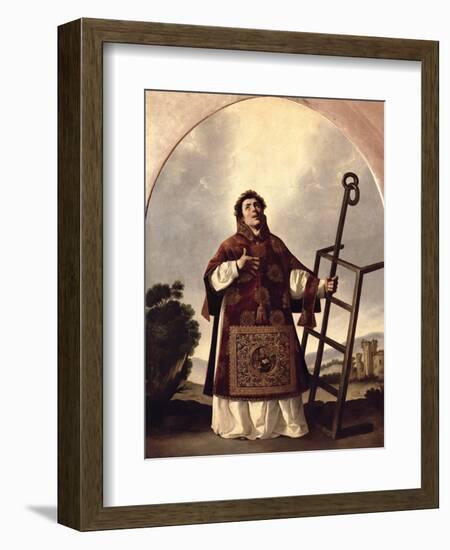 St. Lawrence-Francisco de Zurbarán-Framed Giclee Print