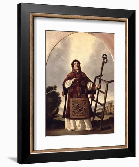 St. Lawrence-Francisco de Zurbarán-Framed Giclee Print