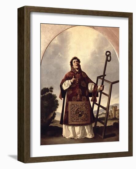 St. Lawrence-Francisco de Zurbarán-Framed Giclee Print