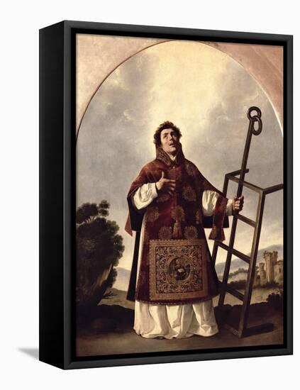 St. Lawrence-Francisco de Zurbarán-Framed Premier Image Canvas