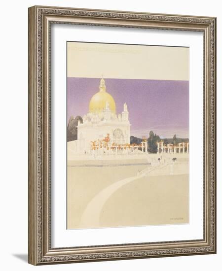 St. Leopold's, Church of the Steinhof Asylum (Kirche Am Steinhof), 1902-07-Otto Wagner-Framed Giclee Print