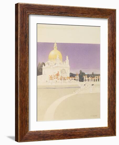 St. Leopold's, Church of the Steinhof Asylum (Kirche Am Steinhof), 1902-07-Otto Wagner-Framed Giclee Print