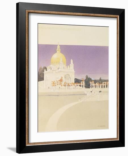 St. Leopold's, Church of the Steinhof Asylum (Kirche Am Steinhof), 1902-07-Otto Wagner-Framed Giclee Print