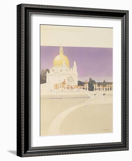 St. Leopold's, Church of the Steinhof Asylum (Kirche Am Steinhof), 1902-07-Otto Wagner-Framed Giclee Print