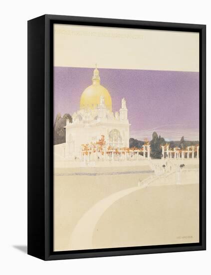 St. Leopold's, Church of the Steinhof Asylum (Kirche Am Steinhof), 1902-07-Otto Wagner-Framed Premier Image Canvas