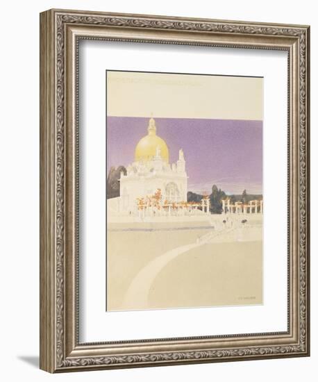 St. Leopold's, Church of the Steinhof Asylum (Kirche Am Steinhof), 1902-07-Otto Wagner-Framed Giclee Print