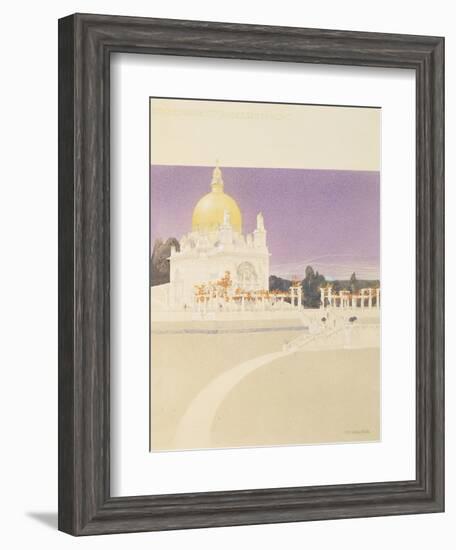 St. Leopold's, Church of the Steinhof Asylum (Kirche Am Steinhof), 1902-07-Otto Wagner-Framed Giclee Print