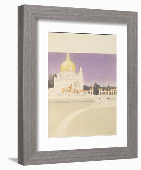 St. Leopold's, Church of the Steinhof Asylum (Kirche Am Steinhof), 1902-07-Otto Wagner-Framed Giclee Print