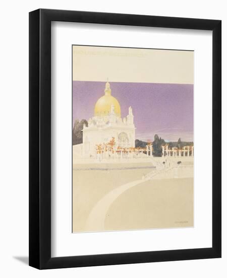 St. Leopold's, Church of the Steinhof Asylum (Kirche Am Steinhof), 1902-07-Otto Wagner-Framed Giclee Print