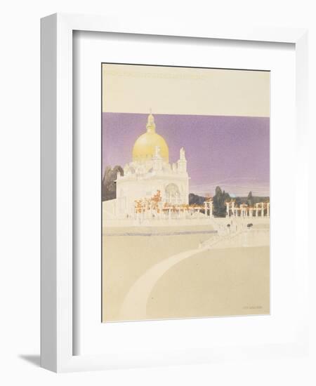 St. Leopold's, Church of the Steinhof Asylum (Kirche Am Steinhof), 1902-07-Otto Wagner-Framed Giclee Print