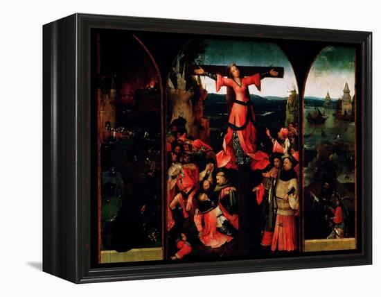 St. Liberata Triptych-Hieronymus Bosch-Framed Premier Image Canvas