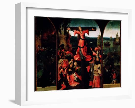 St. Liberata Triptych-Hieronymus Bosch-Framed Giclee Print