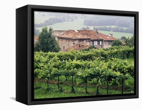 St. Lizier, Ariege, Midi-Pyrenees, France-David Hughes-Framed Premier Image Canvas