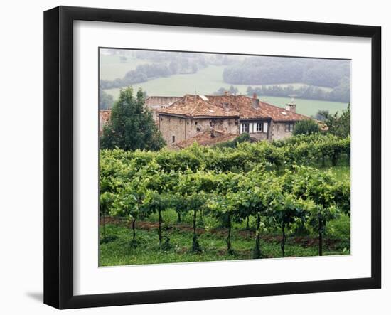 St. Lizier, Ariege, Midi-Pyrenees, France-David Hughes-Framed Photographic Print