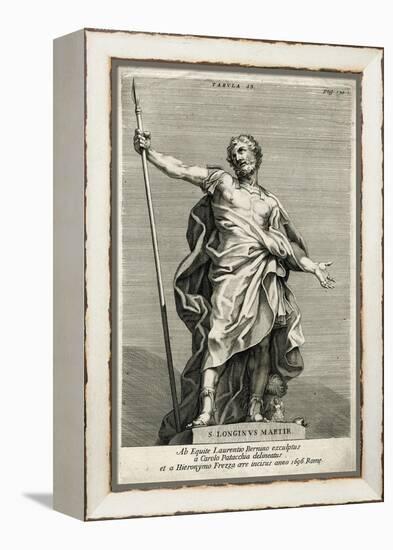 St Longinus, Martyr, 1696-H Frezza-Framed Stretched Canvas