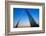 St. Louis Arch at Sunset with Eads Bridge, MO-null-Framed Photographic Print