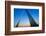 St. Louis Arch at Sunset with Eads Bridge, MO-null-Framed Photographic Print