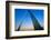 St. Louis Arch at Sunset with Eads Bridge, MO-null-Framed Photographic Print