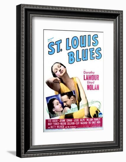 St. Louis Blues - Movie Poster Reproduction-null-Framed Photo