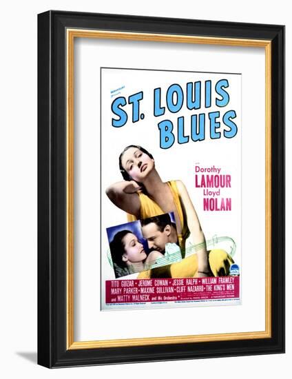 St. Louis Blues - Movie Poster Reproduction-null-Framed Photo