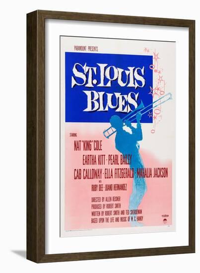 St. Louis Blues-null-Framed Art Print