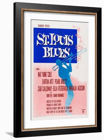 St. Louis Blues-null-Framed Art Print