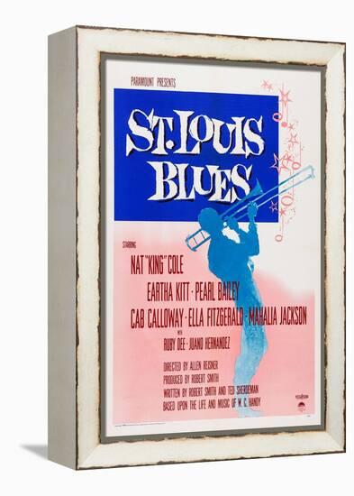 St. Louis Blues-null-Framed Stretched Canvas