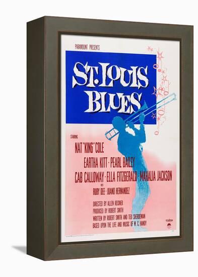 St. Louis Blues-null-Framed Stretched Canvas