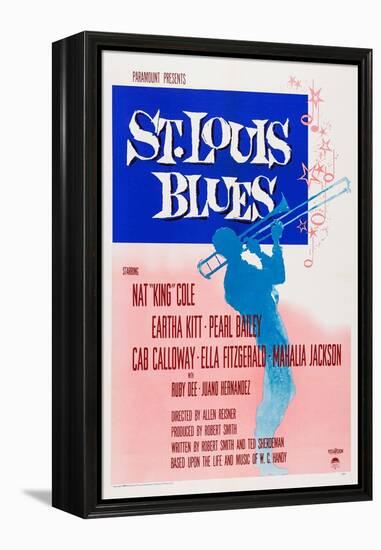 St. Louis Blues-null-Framed Stretched Canvas